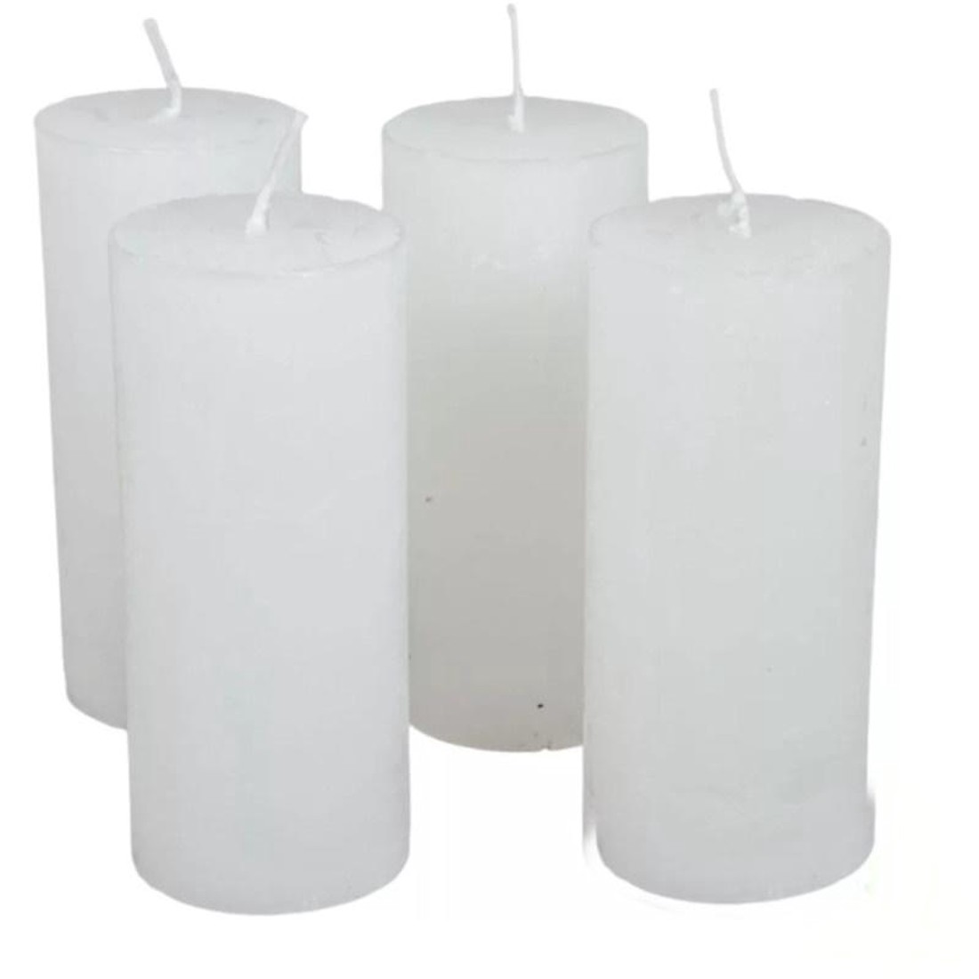 Rusztikus gyertya 50 x 120 mm - fehér szett - kellékek & szerszámok - vegyes alapanyag - Meska.hu Rusztikus gyertya 50 x 120 mm - fehér szett - kellékek & szerszámok - vegyes alapanyag - Meska.hu