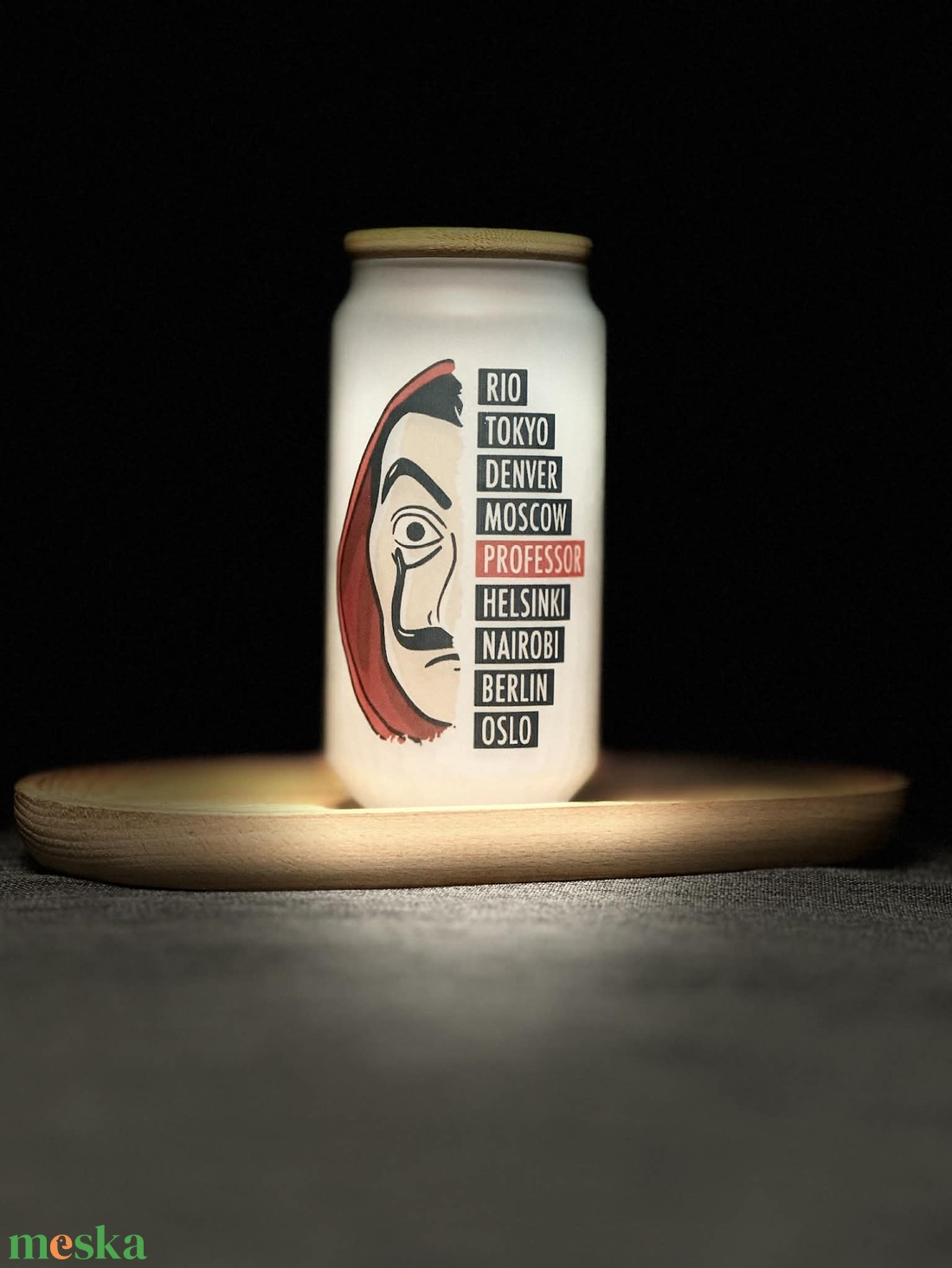 La Casa de Papel kávés pohár - otthon & életmód - konyhafelszerelés, tálalás - tálalás - teás- és kávés pohár, készlet - Meska.hu