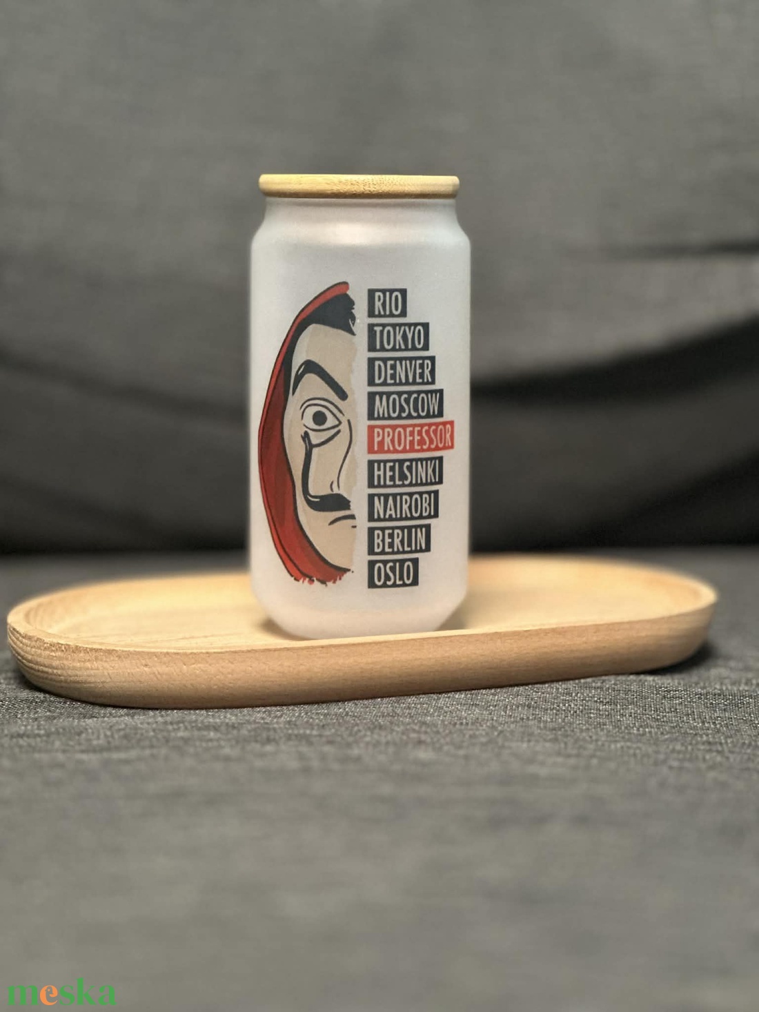 La Casa de Papel kávés pohár - otthon & életmód - konyhafelszerelés, tálalás - tálalás - teás- és kávés pohár, készlet - Meska.hu