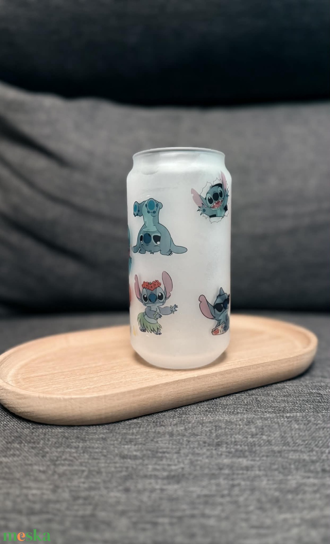 Stitch pohár - otthon & életmód - konyhafelszerelés, tálalás - tálalás - teás- és kávés pohár, készlet - Meska.hu