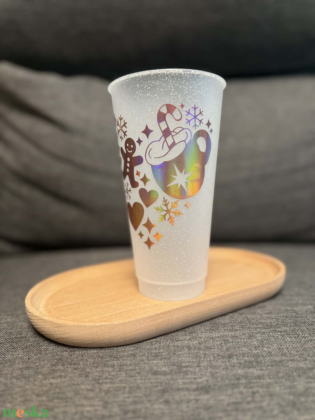 Karácsonyi pohár - otthon & életmód - konyhafelszerelés, tálalás - tálalás - pohár - Meska.hu