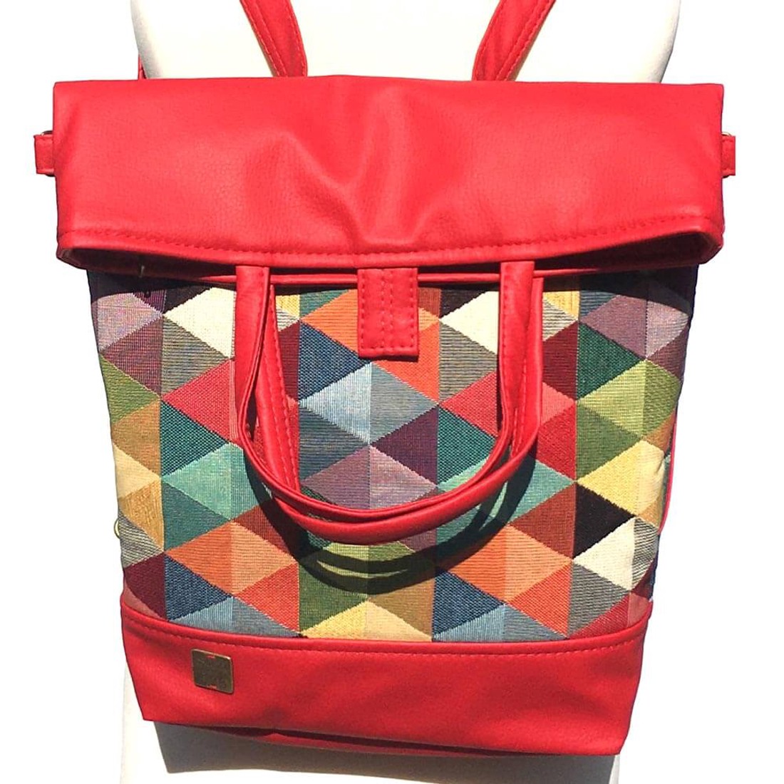 SuziartBag Piros káró mintás 2in1 hátizsák - táska & tok - kézitáska & válltáska - válltáska - Meska.hu SuziartBag Piros káró mintás 2in1 hátizsák - táska & tok - kézitáska & válltáska - válltáska - Meska.hu