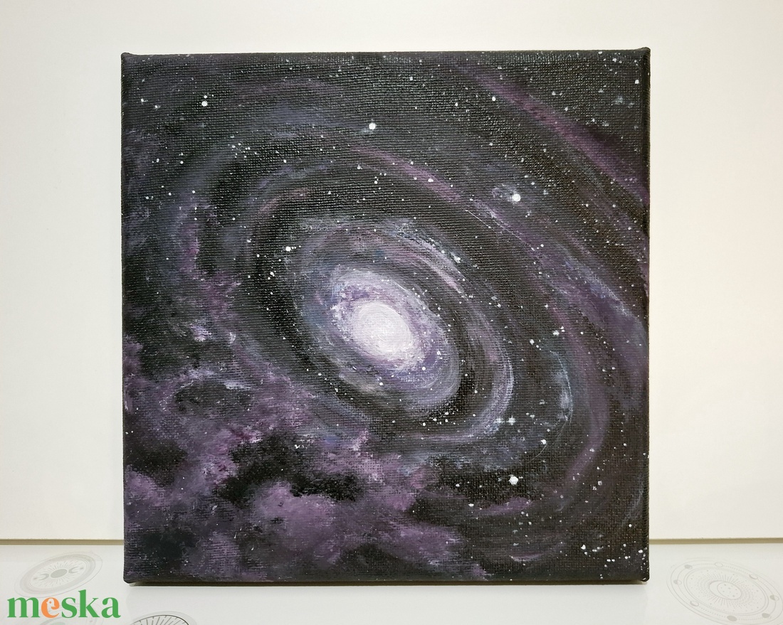 Kézzel festet Galaxis - művészet - festmény - akril - Meska.hu Kézzel festet Galaxis - művészet - festmény - akril - Meska.hu