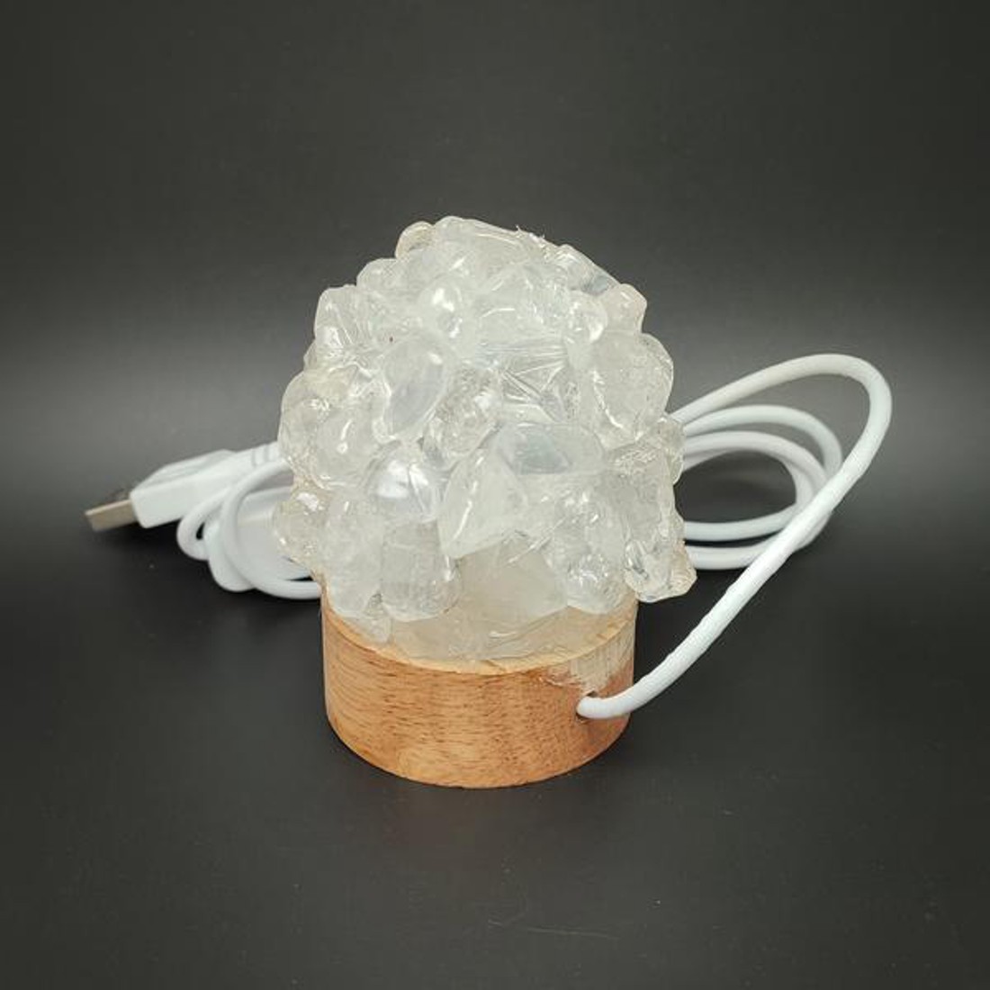 Lámpa ásvány ragasztott dobcsiszolat USB Hegyikristály - kellékek & szerszámok - ásvány alapanyag - ásvány lámpa - Meska.hu Lámpa ásvány ragasztott dobcsiszolat USB Hegyikristály - kellékek & szerszámok - ásvány alapanyag - ásvány lámpa - Meska.hu