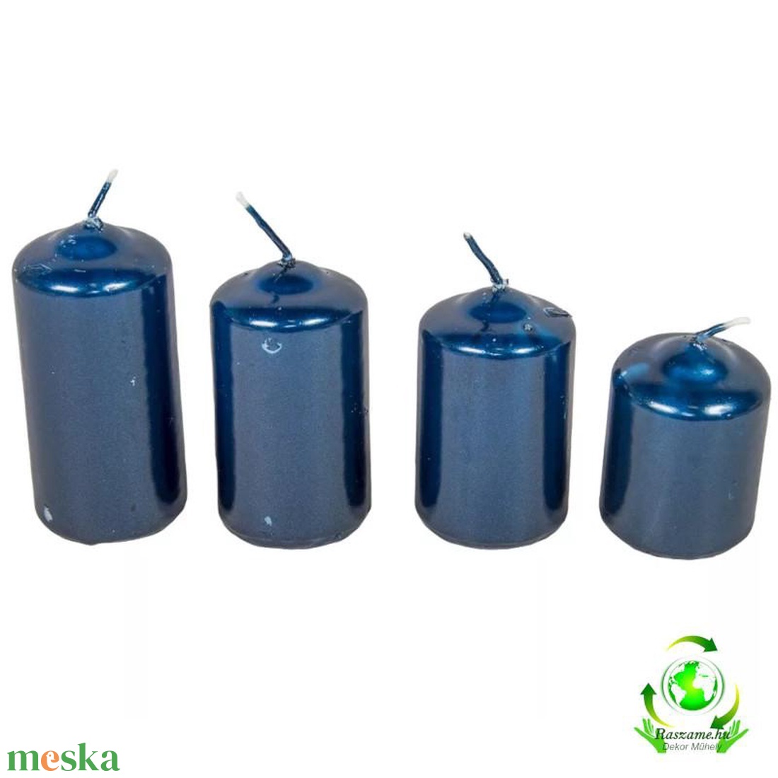 Metál 40 mm lépcsős gyertya szett - sötét kék - kellékek & szerszámok - dekorációs kellékek - dekorációs gyertya - Meska.hu Metál 40 mm lépcsős gyertya szett - sötét kék - kellékek & szerszámok - dekorációs kellékek - dekorációs gyertya - Meska.hu