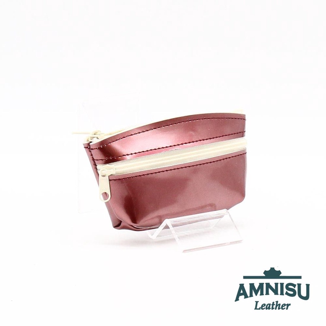 Rosegold lakk kettő cipzáras kulcstartó B4005 - táska & tok - kulcstartó & táskadísz - kulcstartó - Meska.hu