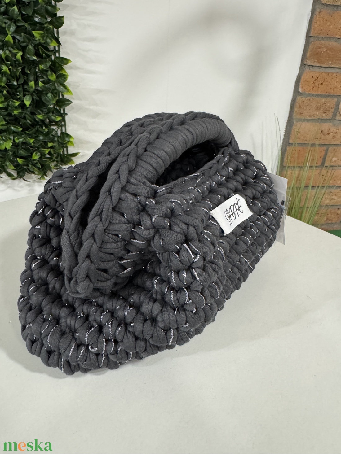 Horgolt SABIÉ kézitáska vagy neszesszer  - táska & tok - kézitáska & válltáska - kézitáska - Meska.hu