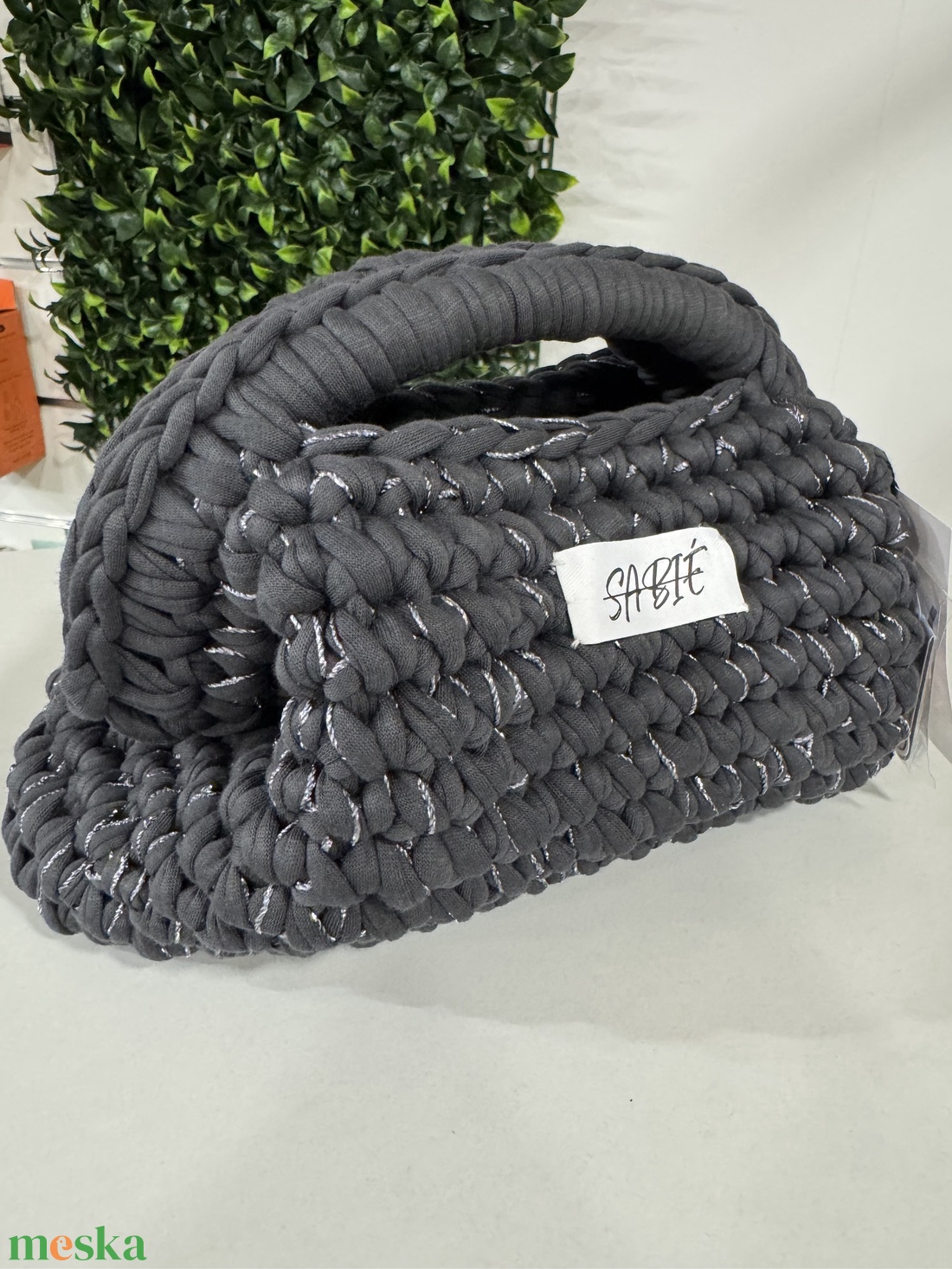 Horgolt SABIÉ kézitáska vagy neszesszer  - táska & tok - kézitáska & válltáska - kézitáska - Meska.hu