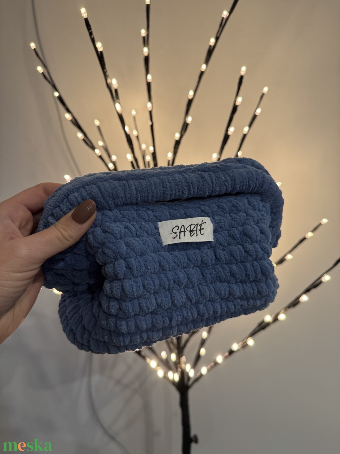 Horgolt SABIÉ kézitáska vagy neszesszer - táska & tok - kézitáska & válltáska - kézitáska - Meska.hu