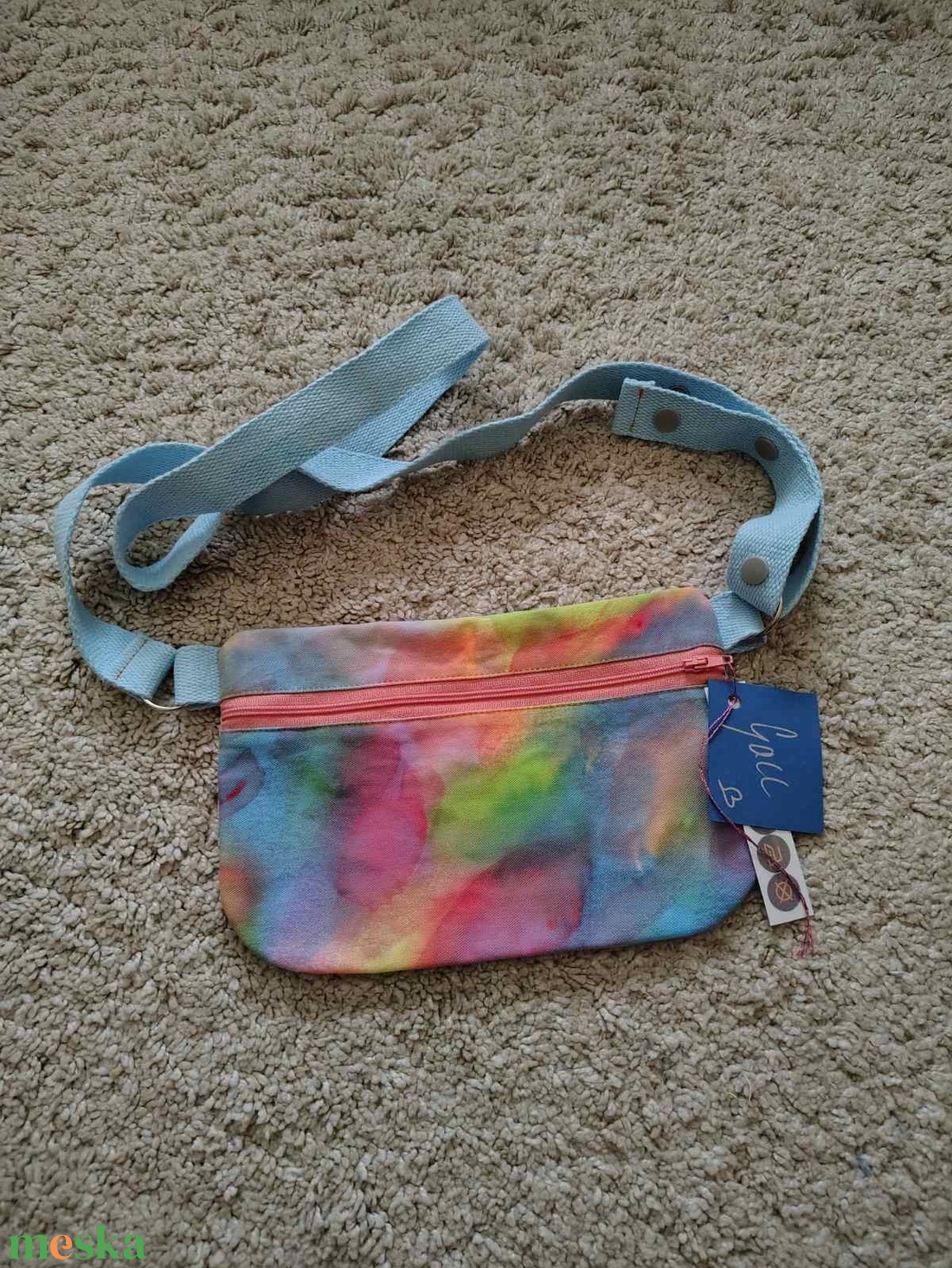 Vállpántos kistáska - táska & tok - kézitáska & válltáska - válltáska - Meska.hu