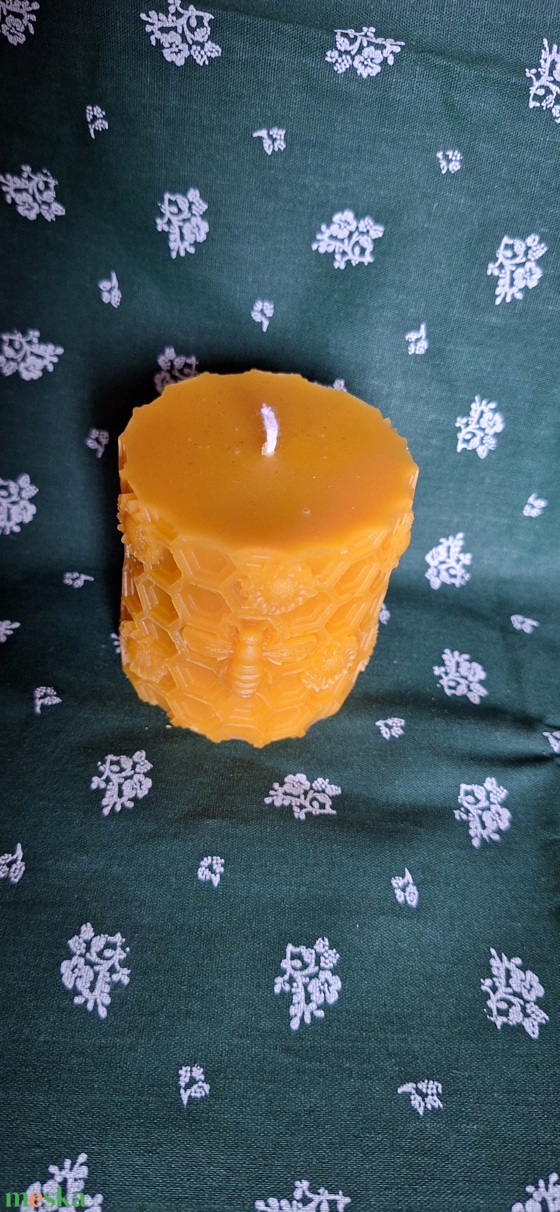 Méhviasz gyertya - otthon & életmód - gyertya, illat, aroma - gyertya - Meska.hu