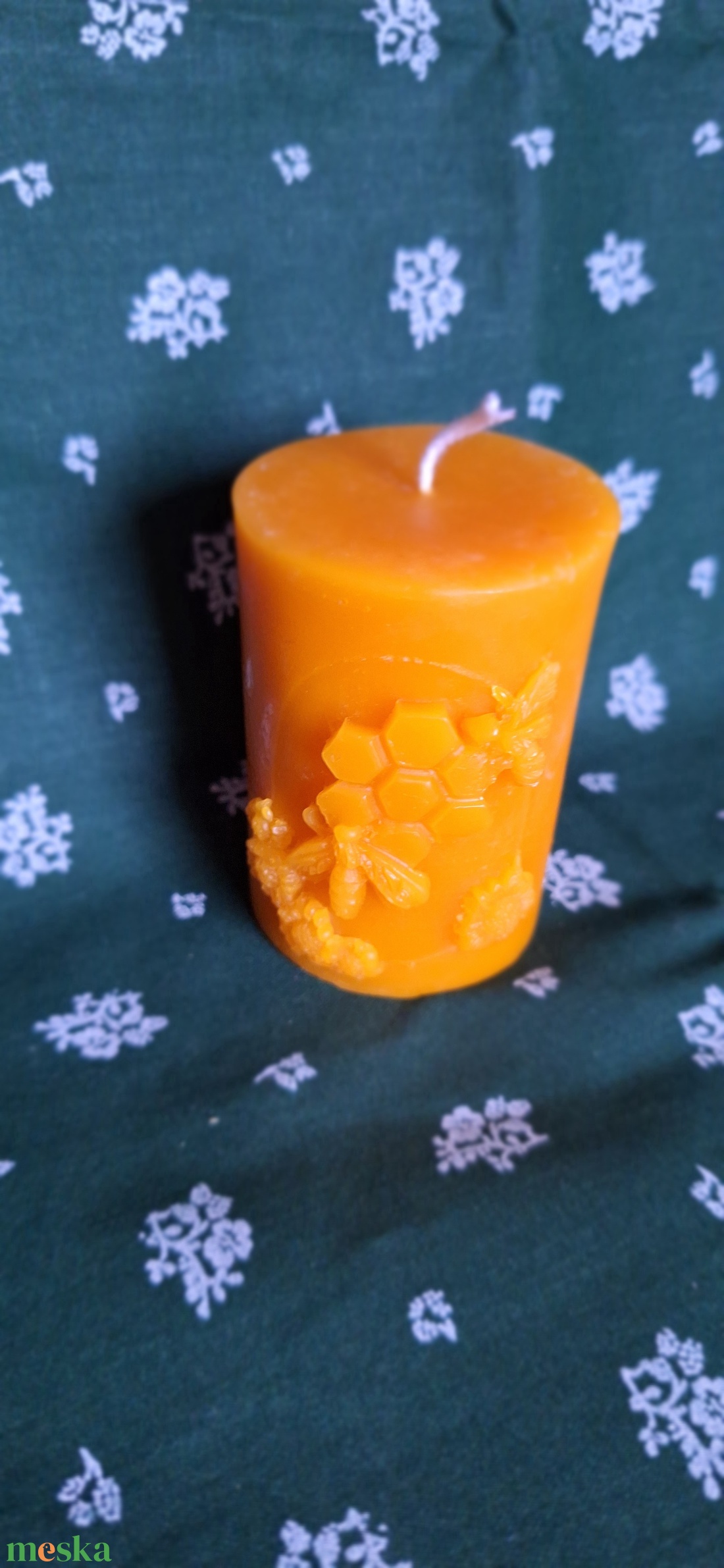 Méhviasz gyertya - otthon & életmód - gyertya, illat, aroma - gyertya - Meska.hu