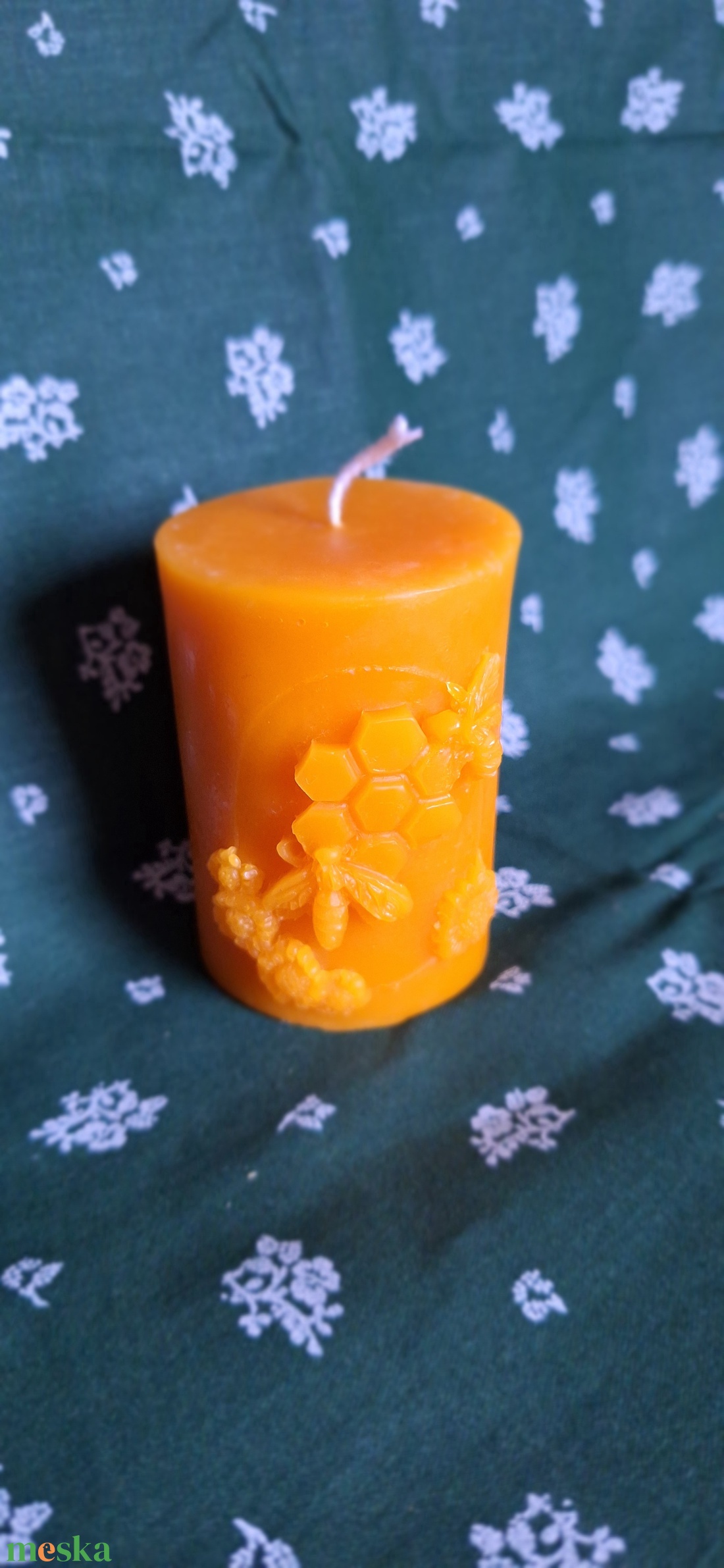 Méhviasz gyertya - otthon & életmód - gyertya, illat, aroma - gyertya - Meska.hu