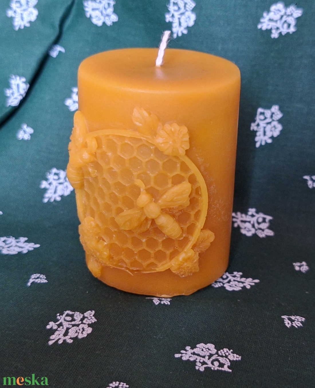 Méhviasz gyertya - otthon & életmód - gyertya, illat, aroma - gyertya - Meska.hu