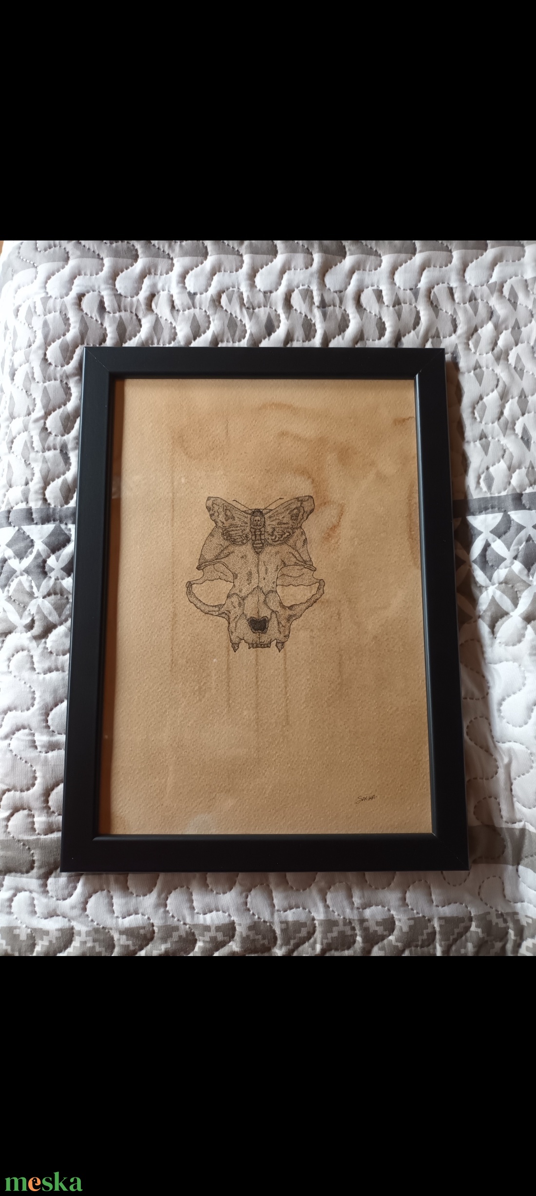 Dotwork koponya - művészet - grafika & illusztráció - egyéb rajzok - Meska.hu Dotwork koponya - művészet - grafika & illusztráció - egyéb rajzok - Meska.hu