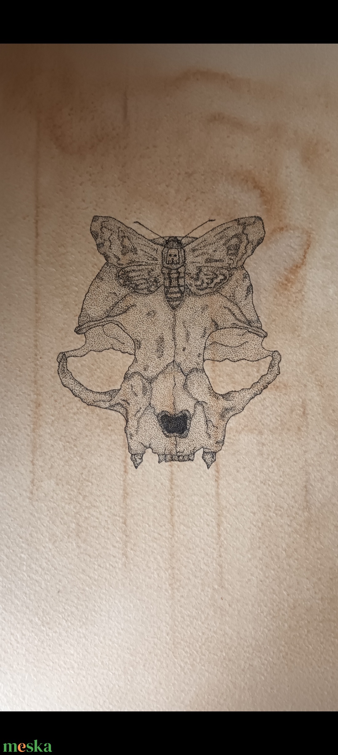 Dotwork koponya - művészet - grafika & illusztráció - egyéb rajzok - Meska.hu Dotwork koponya - művészet - grafika & illusztráció - egyéb rajzok - Meska.hu