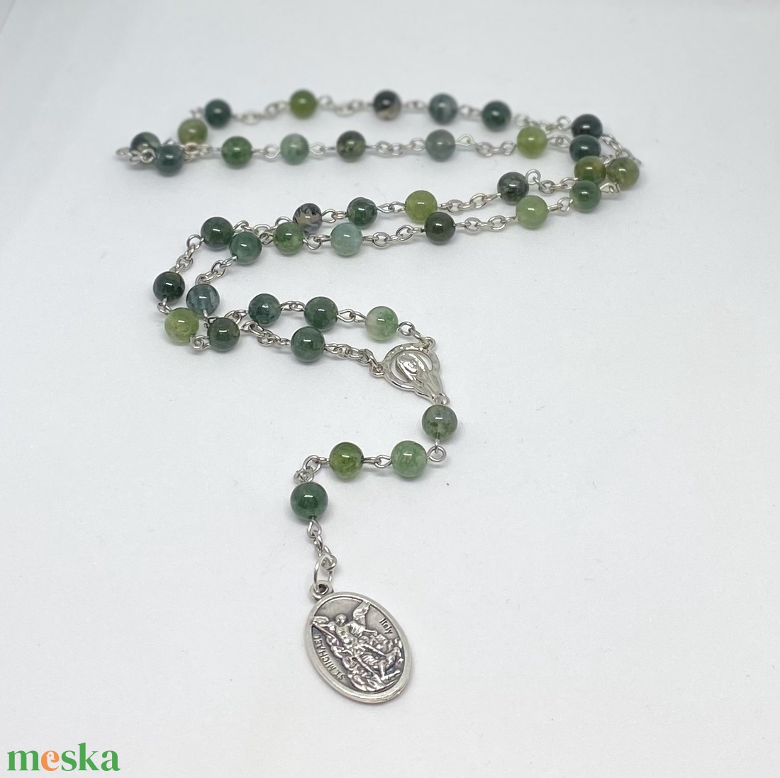 Szent Mihály rózsafüzér  - otthon & életmód - vallás - lánc & füzér - Meska.hu