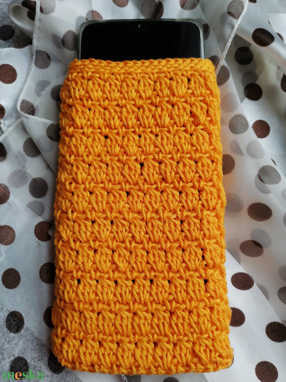 Horgolt mobiltok - táska & tok - pénztárca & más tok - telefontok - Meska.hu