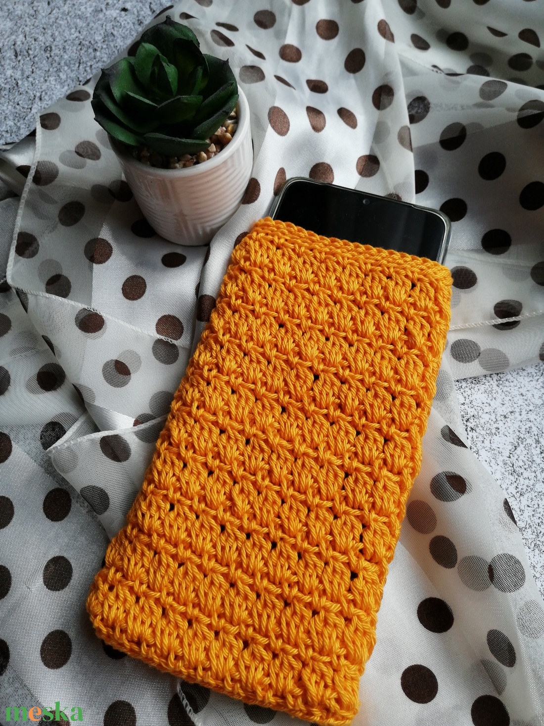 Horgolt mobiltok - táska & tok - pénztárca & más tok - telefontok - Meska.hu