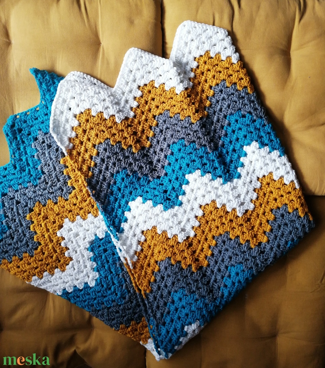 Különleges horgolt BABATAKARÓ  - baba - mama - baba ágynemű - babatakaró, gyerek pléd - Meska.hu
