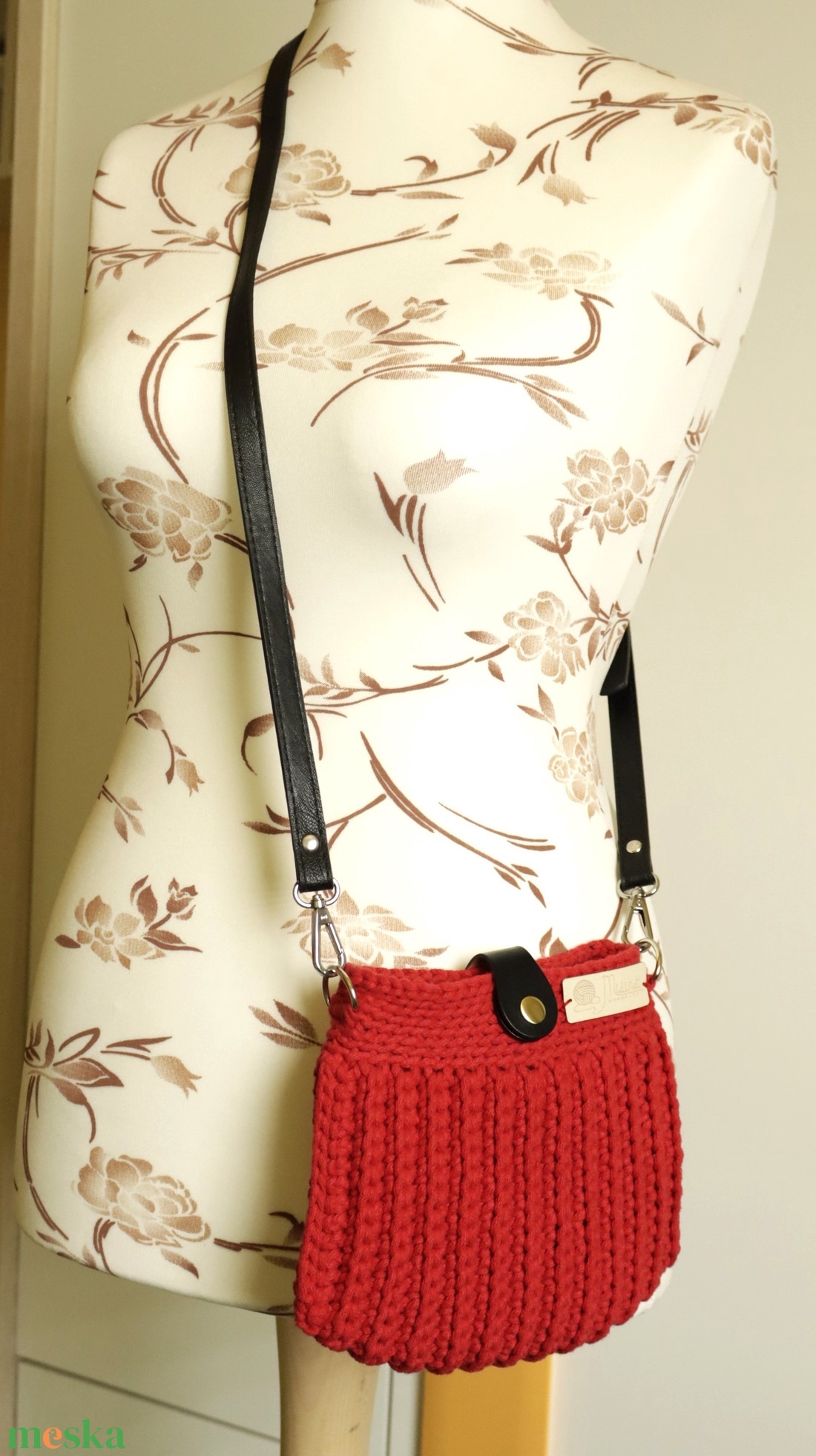 HORGOLT átvetős TÁSKA - táska & tok - kézitáska & válltáska - kézitáska - Meska.hu