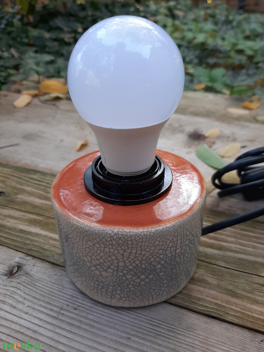 Kerámia lámpa - otthon & életmód - lámpa - asztali lámpa - Meska.hu