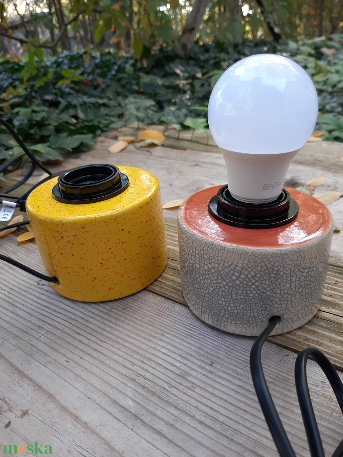 Kerámia lámpa - otthon & életmód - lámpa - asztali lámpa - Meska.hu