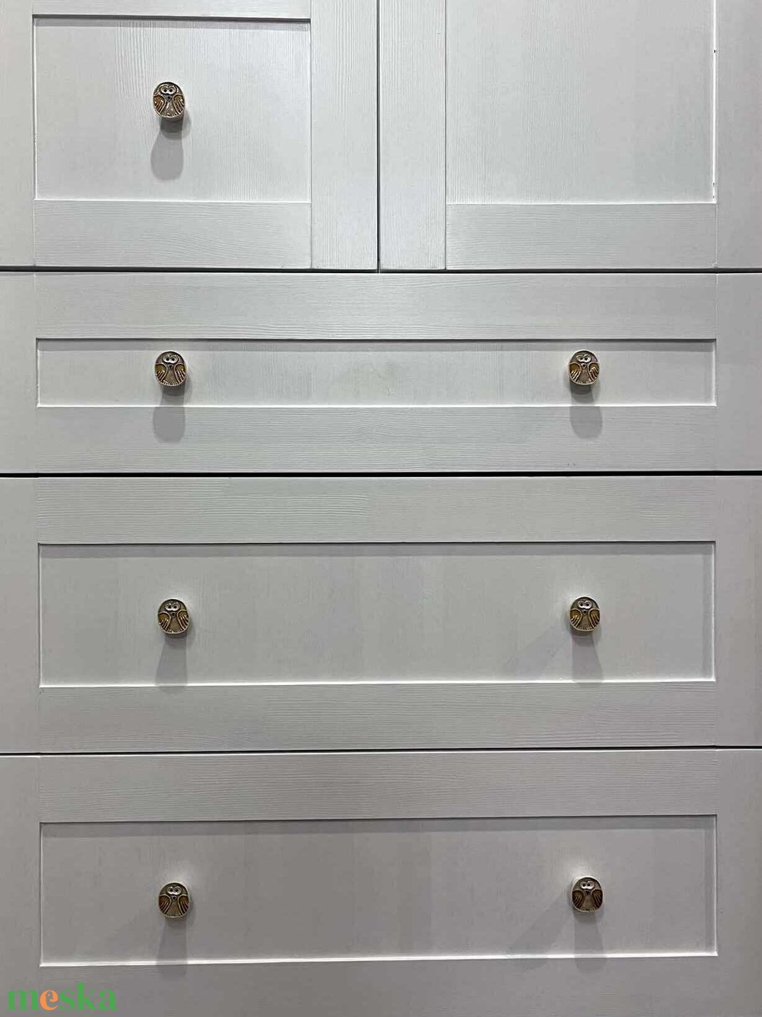 BÚTORGOMB (bútorfogantyú) bagoly - otthon & életmód - bútor - bútorfogantyú - Meska.hu