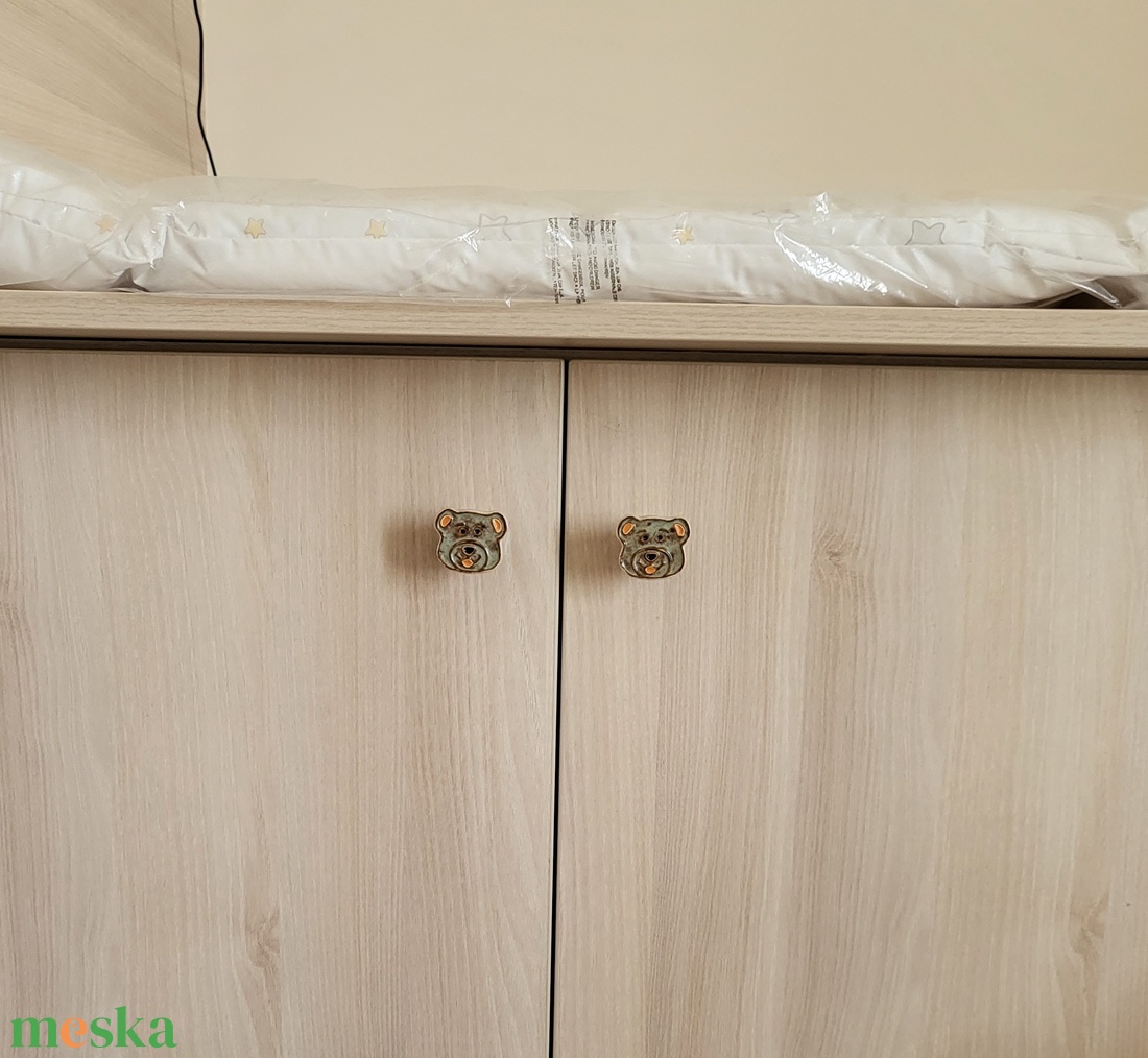 BÚTORGOMB (bútorfogantyú) maci - otthon & életmód - bútor - bútorfogantyú - Meska.hu