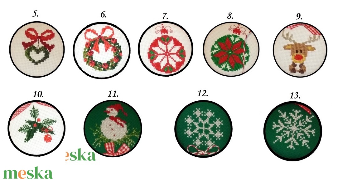 Egyedi karácsonyfadísz AKÁR NÉVRE SZÓLÓAN - karácsonyi motívummal - karácsony - karácsonyi lakásdekoráció - karácsonyfadíszek - Meska.hu