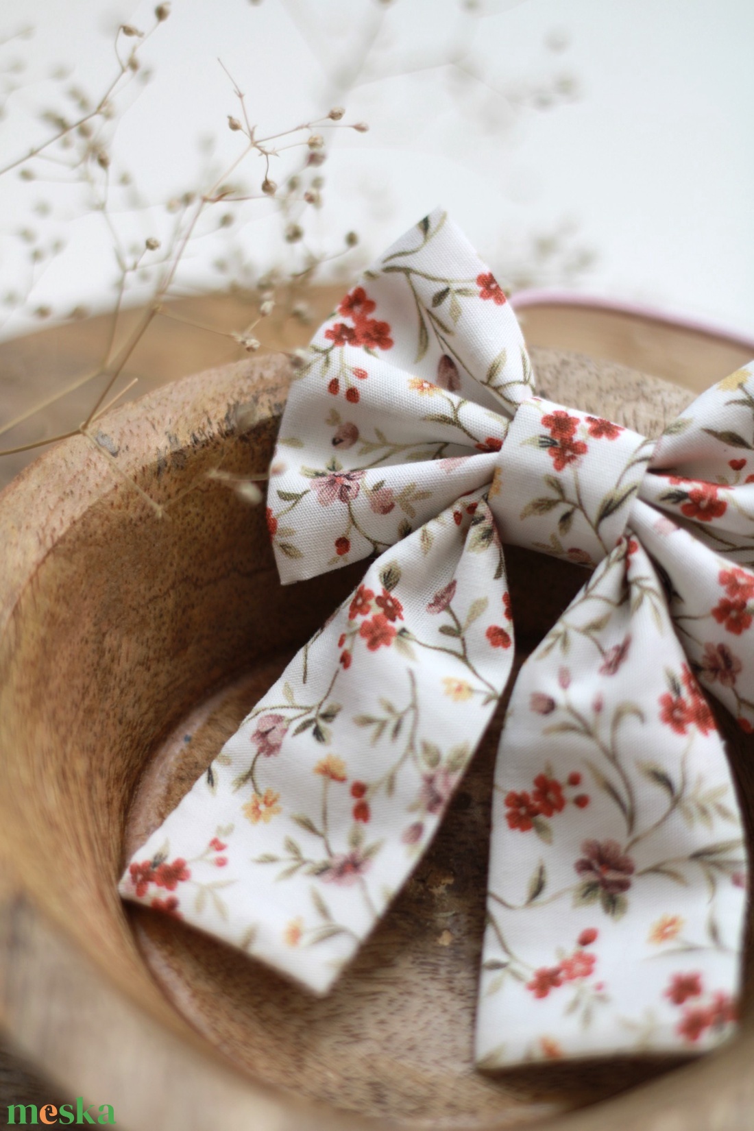 Nature garden virágos hajgumi - ruha & divat - hajdísz & hajcsat - hajgumi - Meska.hu