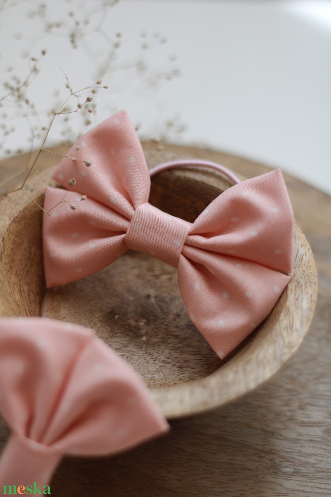 Barack foltos nagy hajgumi - ruha & divat - hajdísz & hajcsat - hajgumi - Meska.hu