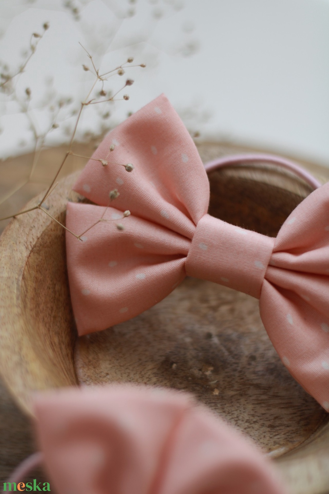 Barack foltos nagy hajgumi - ruha & divat - hajdísz & hajcsat - hajgumi - Meska.hu