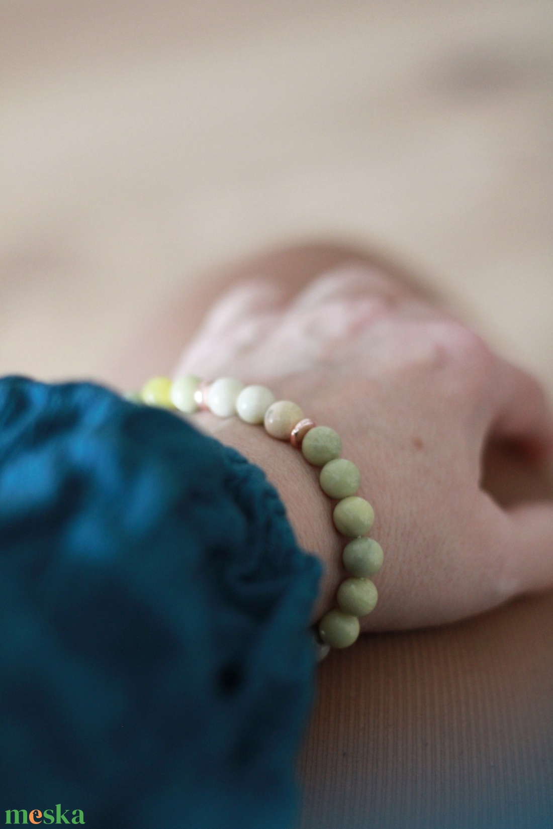 Egyensúly karkötő 8mm - ékszer - karkötő - ásványkarkötő - Meska.hu