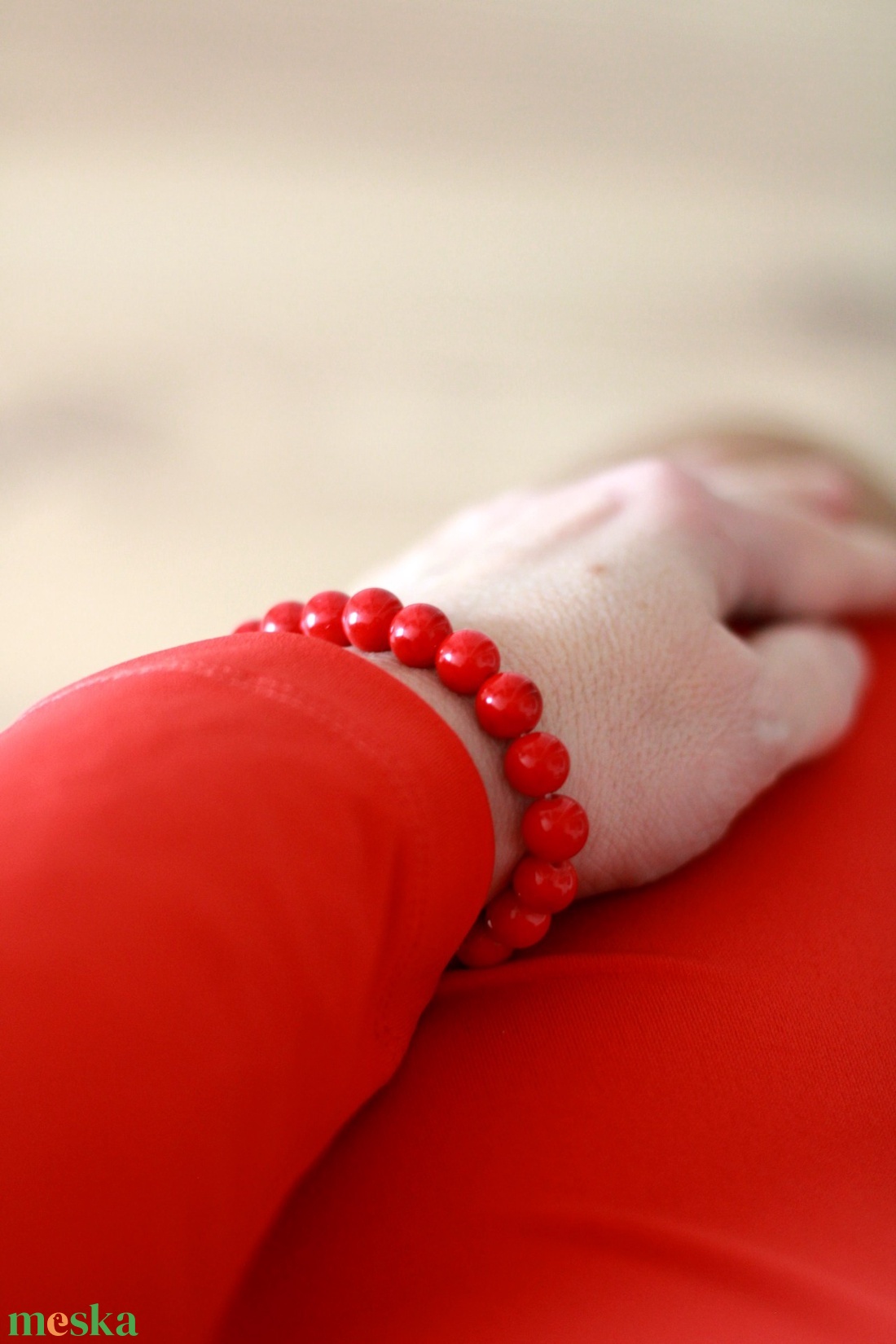 Föld ereje jáspis karkötő - ékszer - karkötő - gyöngyös karkötő - Meska.hu