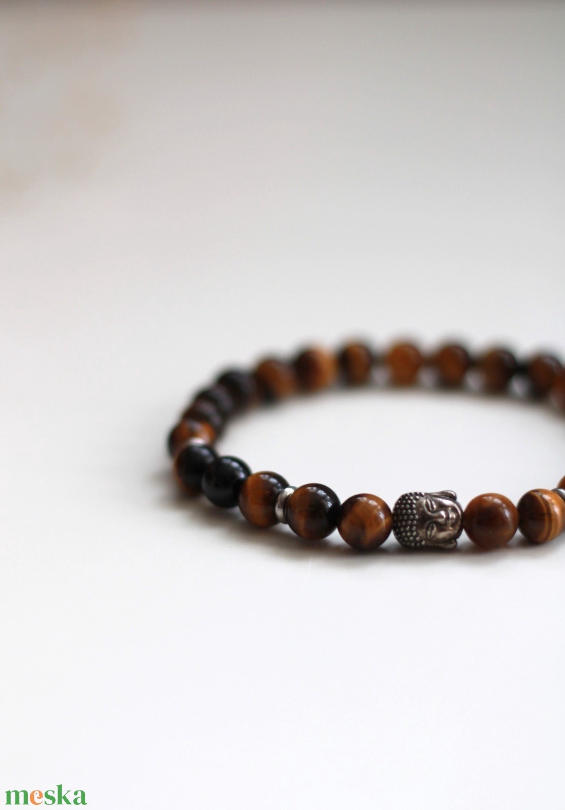 Belső erő férfi ásvány karkötő - ékszer - karkötő - ásványkarkötő - Meska.hu