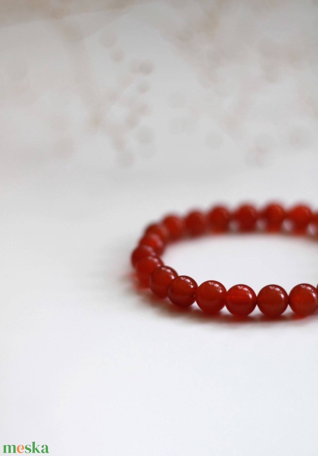 Vitalitás és belső tűz karneol ásvány karkötő - ékszer - karkötő - ásványkarkötő - Meska.hu