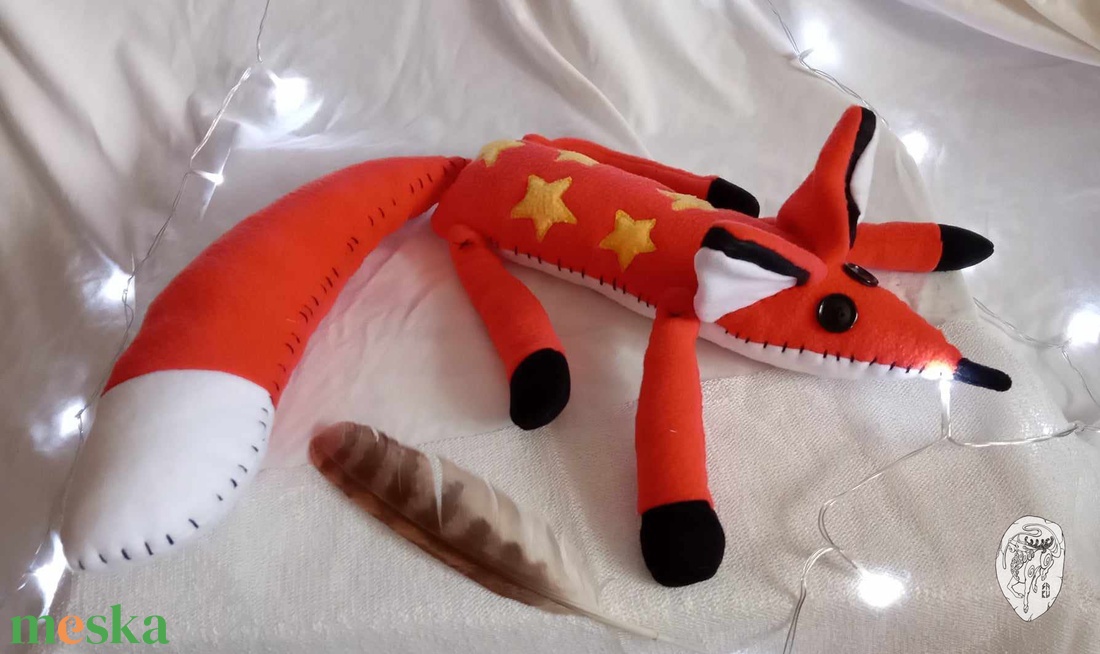 Kis herceg rókakoma - játék & sport - plüssállat & játékfigura - róka - Meska.hu