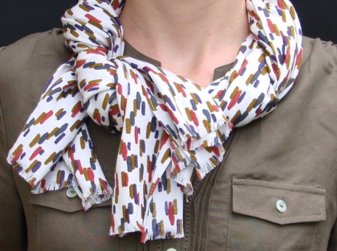 Színes pálcikák sál -  - Meska.hu