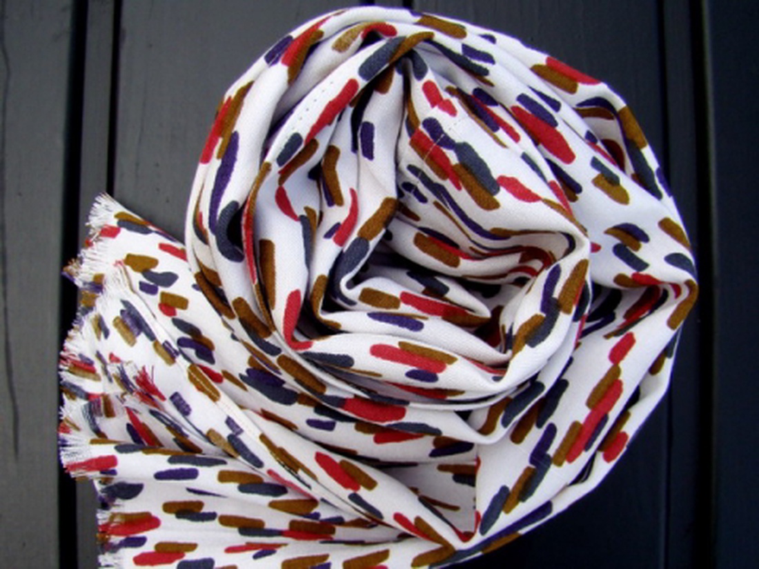 Színes pálcikák sál -  - Meska.hu