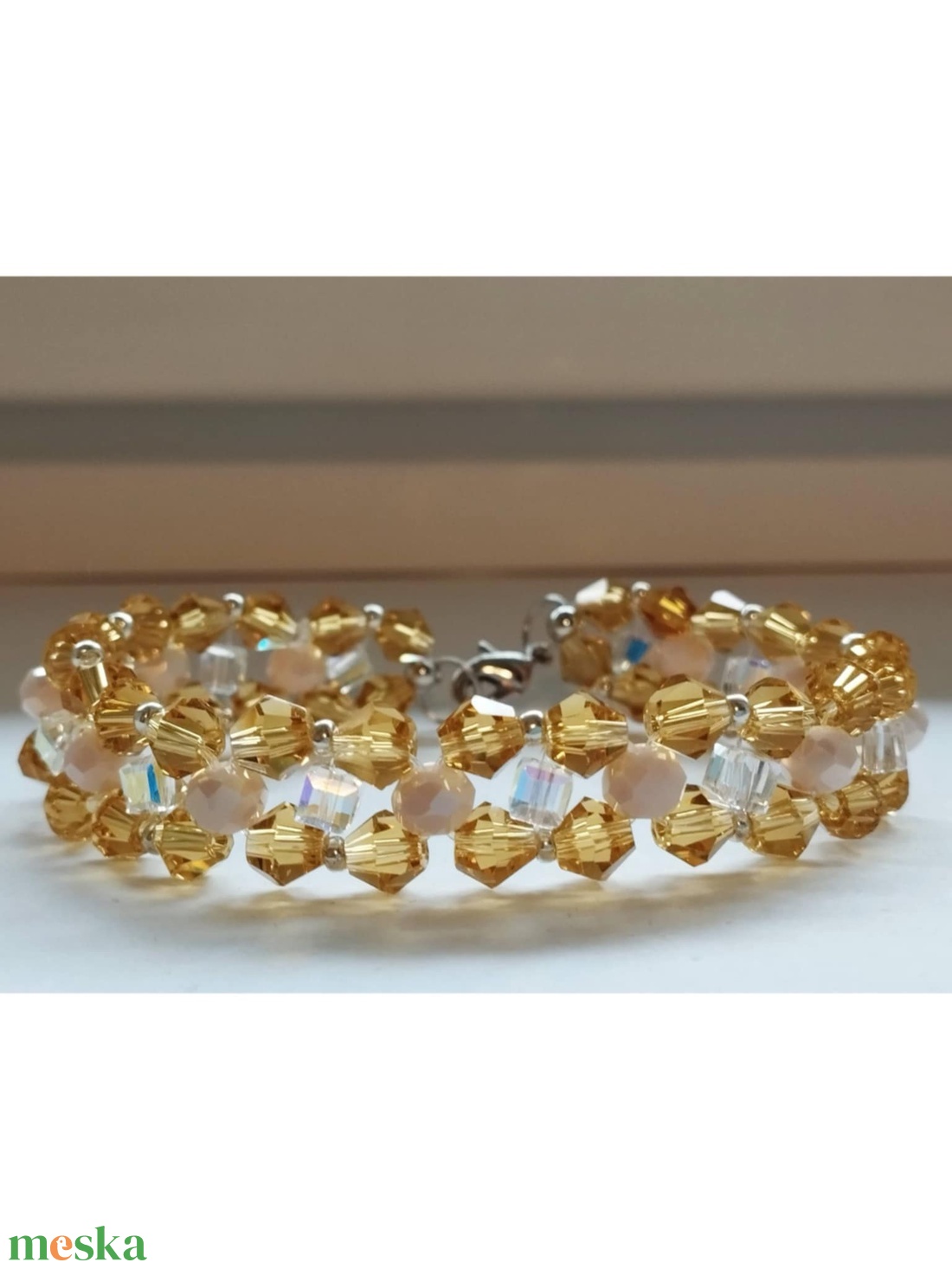 Anasztázia - ékszer - karkötő - gyöngyös karkötő - Meska.hu