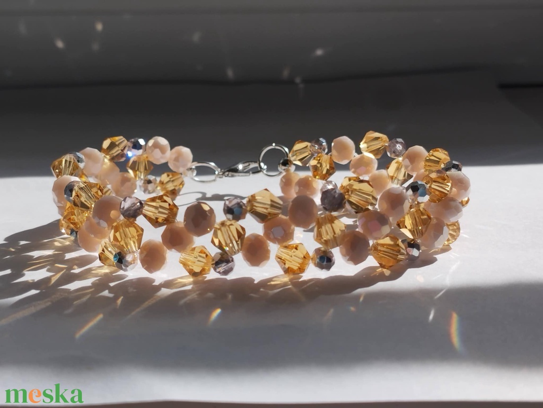 Anasztázia - ékszer - karkötő - gyöngyös karkötő - Meska.hu