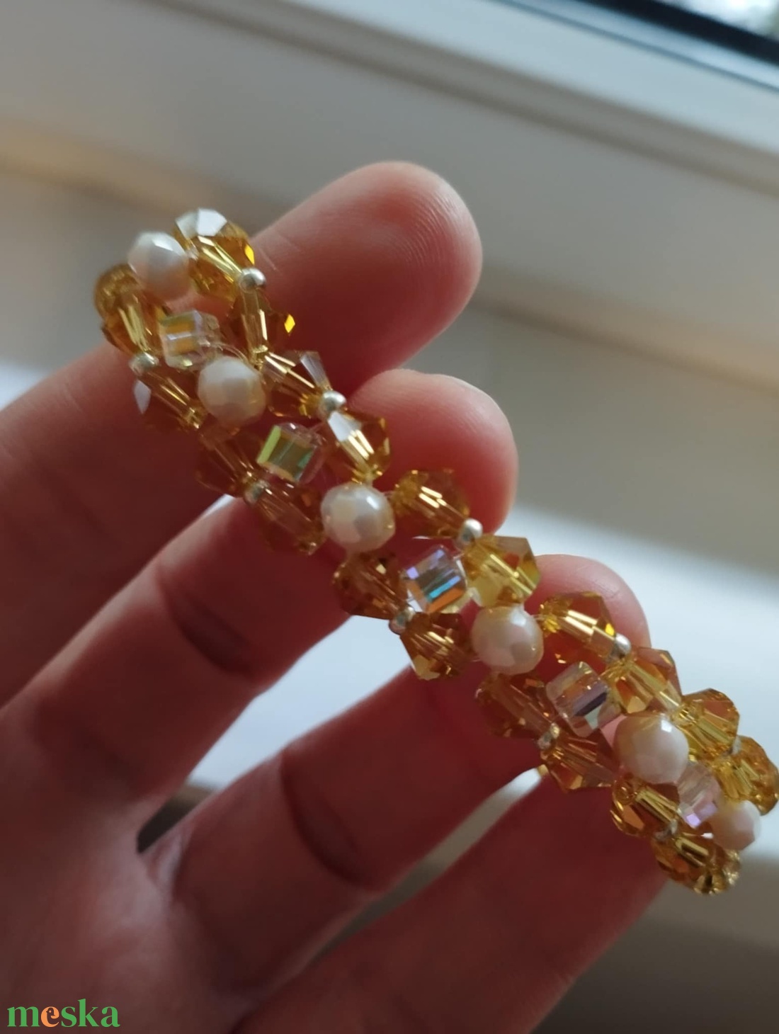 Anasztázia - ékszer - karkötő - gyöngyös karkötő - Meska.hu