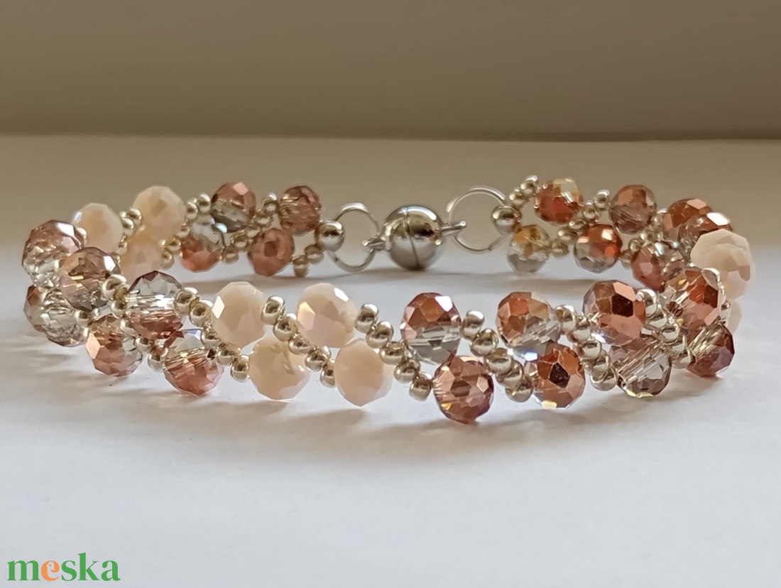 Aranyka - ékszer - karkötő - gyöngyös karkötő - Meska.hu