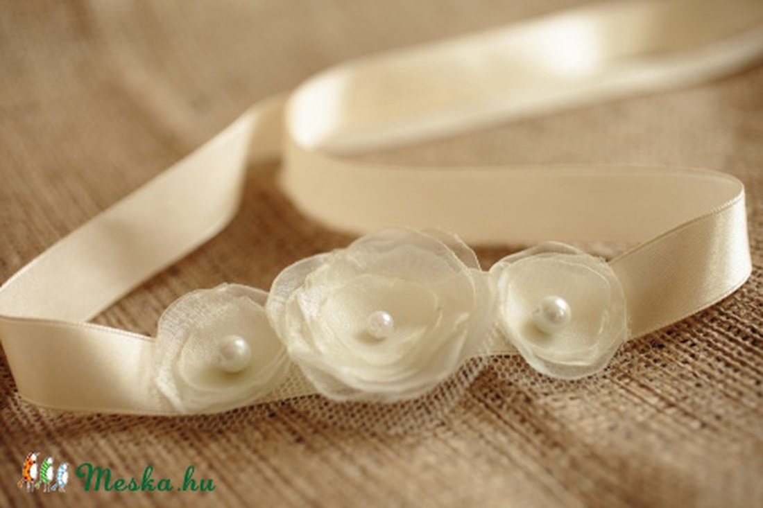 Virágos pántlika -  - Meska.hu