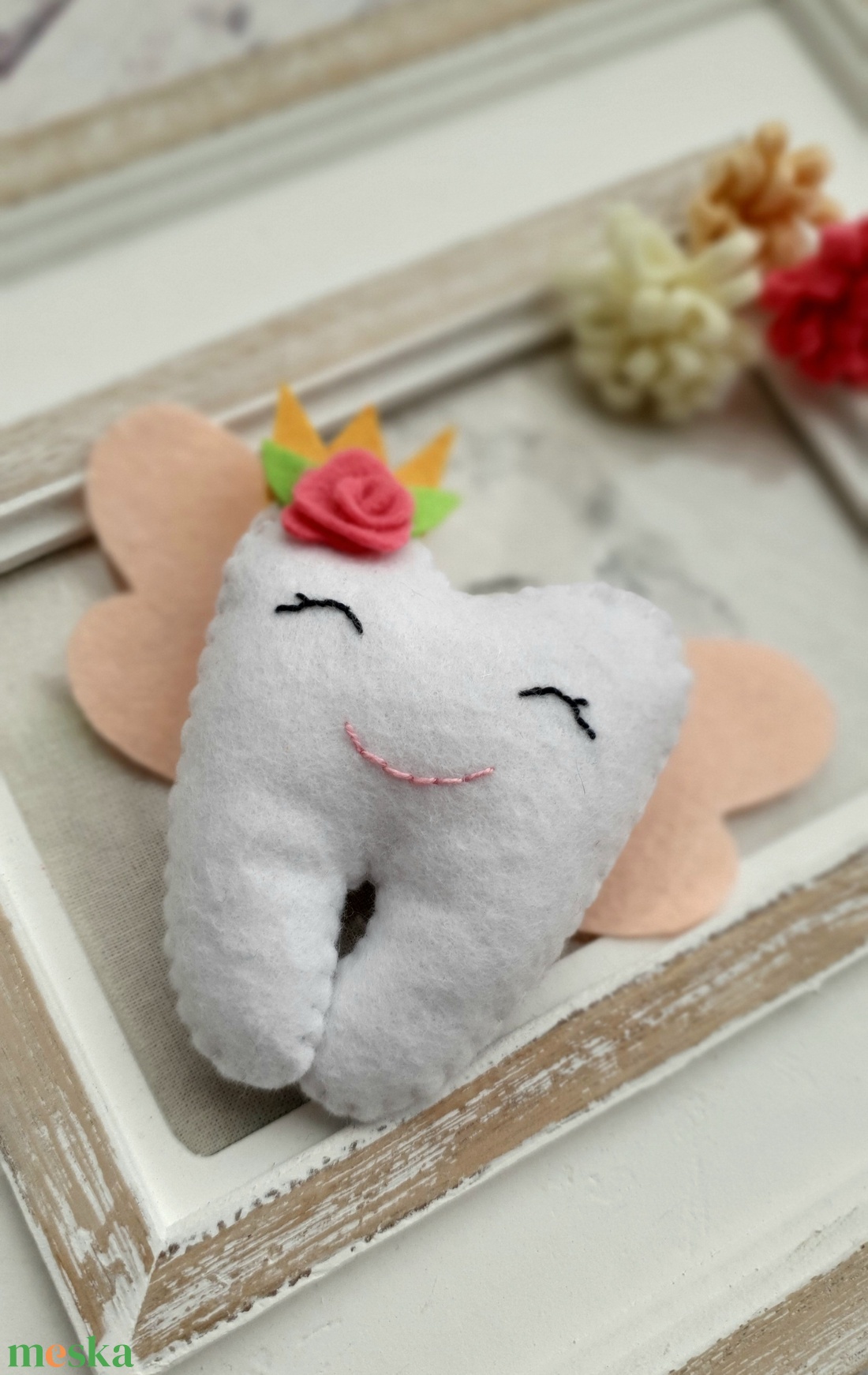 Fogtündér, filc, ajándék - játék & sport - baba & babaház - baba - Meska.hu