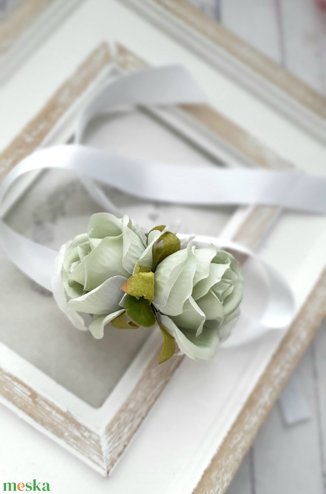 Csuklódísz GREENROSES - esküvő - ékszer - karkötő & csuklódísz - Meska.hu Csuklódísz GREENROSES - esküvő - ékszer - karkötő & csuklódísz - Meska.hu