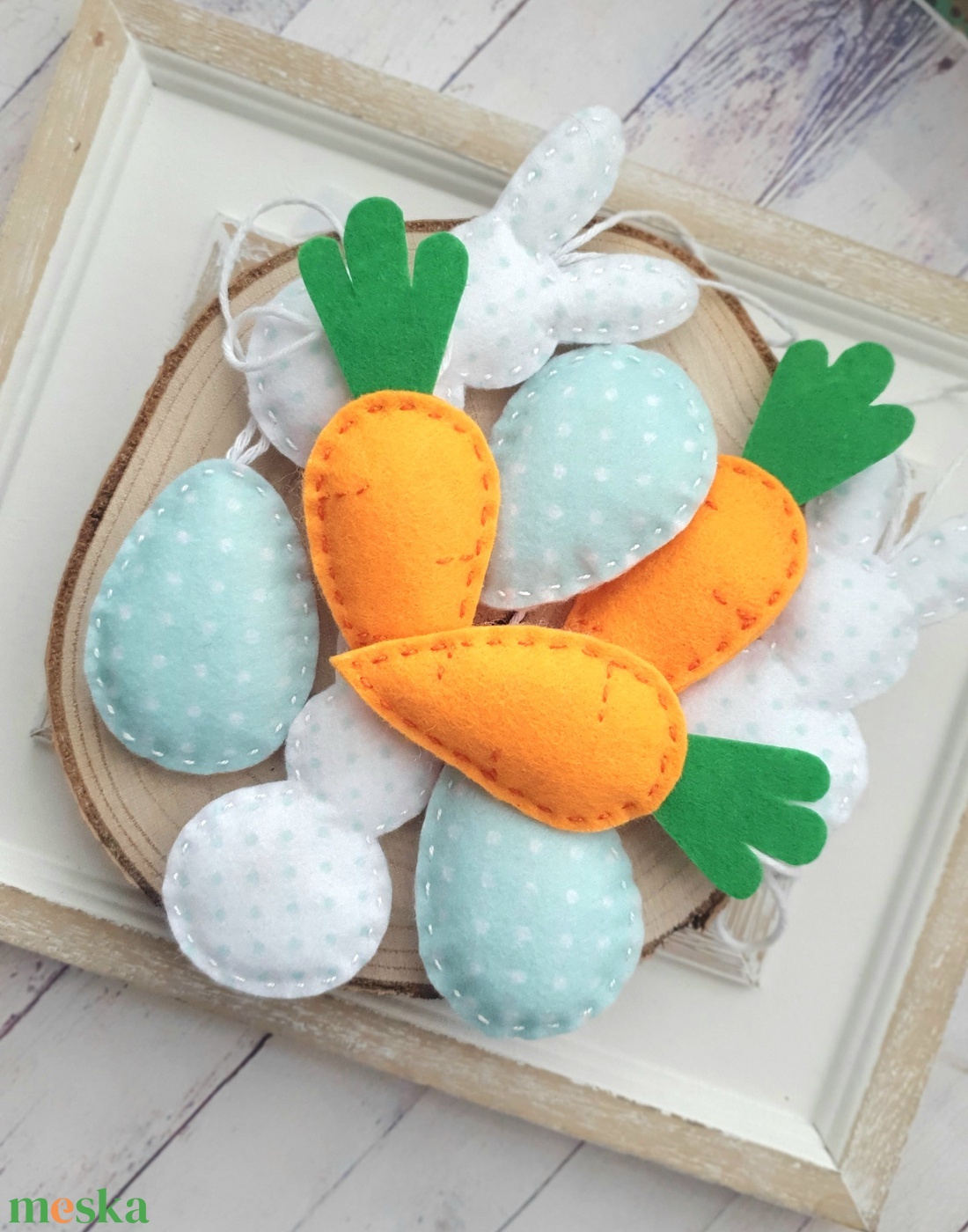 Húsvéti barkadíszek - otthon & életmód - dekoráció - fali és függő dekoráció - függődísz - Meska.hu