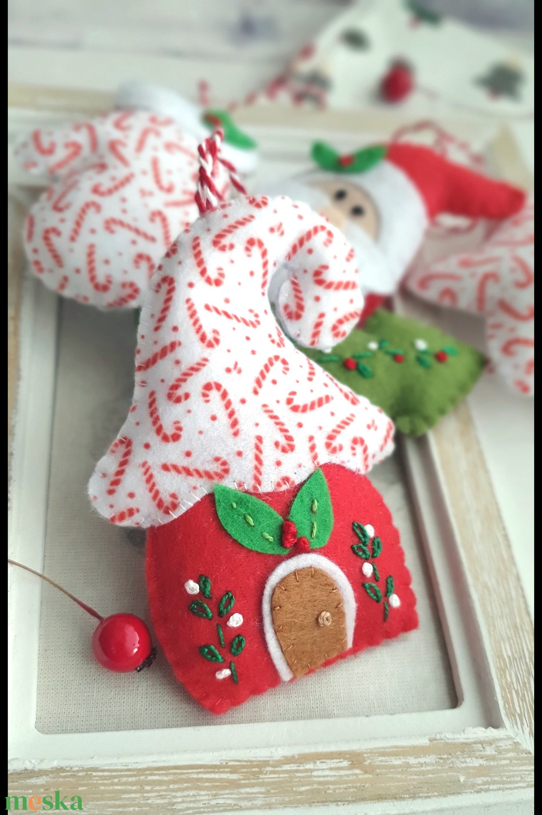 Bababarát karácsonyi filc díszek, mikulás, házikó, fenyőfa - karácsony - karácsonyi lakásdekoráció - karácsonyfadíszek - Meska.hu Bababarát karácsonyi filc díszek, mikulás, házikó, fenyőfa - karácsony - karácsonyi lakásdekoráció - karácsonyfadíszek - Meska.hu