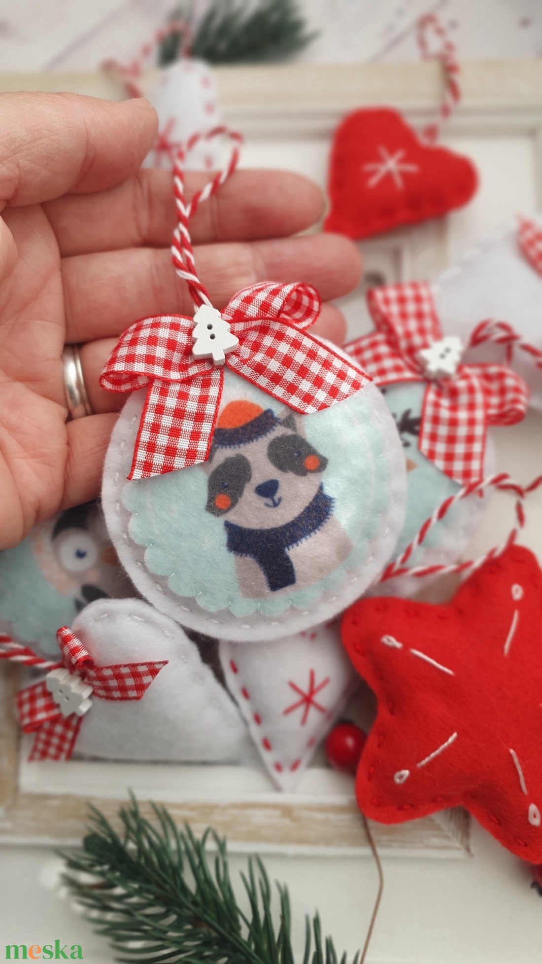Bababarát karácsonyi filc díszek, mikulás, házikó, norvégmintás, skandináv,  - karácsony - karácsonyi lakásdekoráció - karácsonyfadíszek - Meska.hu Bababarát karácsonyi filc díszek, mikulás, házikó, norvégmintás, skandináv,  - karácsony - karácsonyi lakásdekoráció - karácsonyfadíszek - Meska.hu